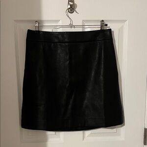 K. Crew Black Mini Skirt